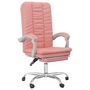 Voir la diapositive 2 : VIDAXL Fauteuil inclinable de bureau Rose Similicuir