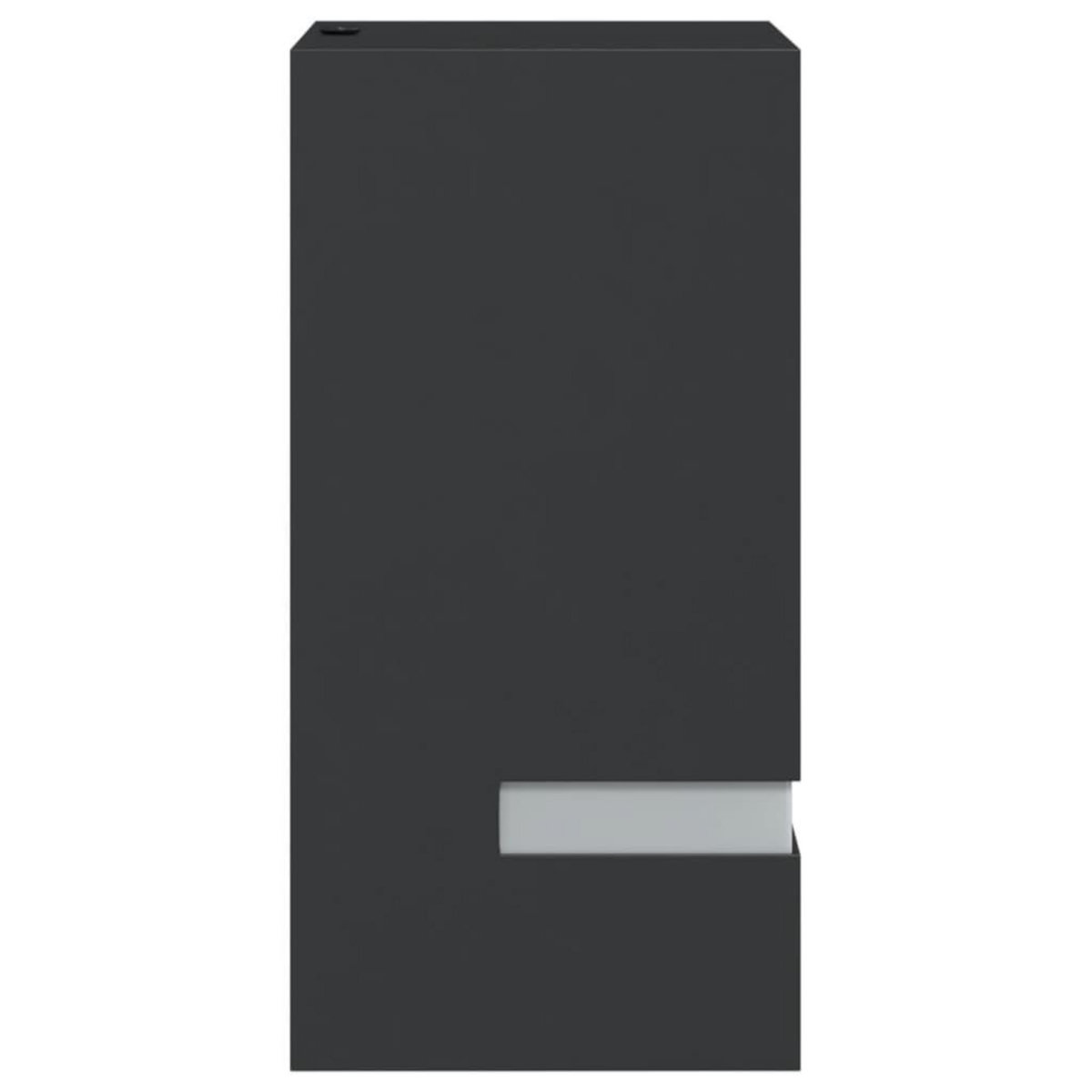 VIDAXL Applique murale d'exterieur noir acier inoxydable