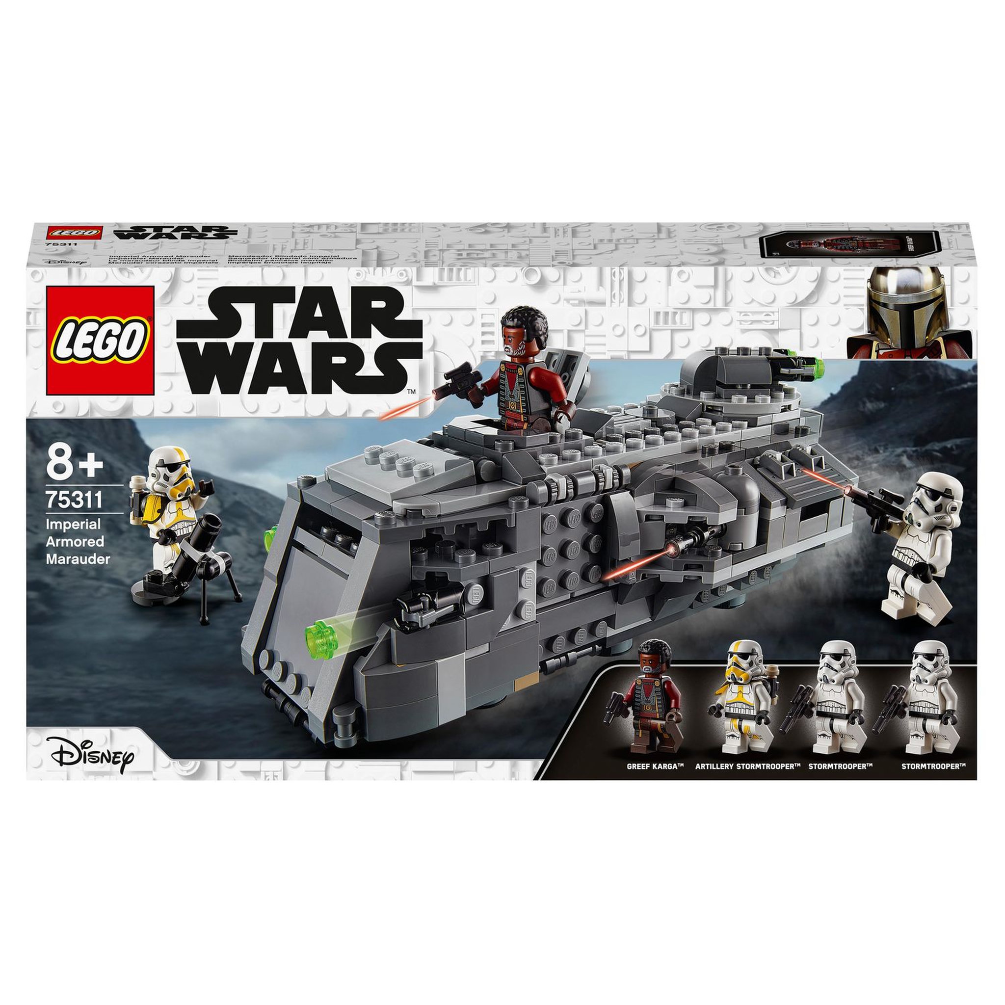 LEGO Star Wars 75311 Le Maraudeur Blindé Impérial dès 8 ans
