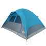 Voir la diapositive 4 : VIDAXL Tente familiale a dome 6 personnes bleu impermeable