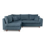 Voir la diapositive 4 : LISA DESIGN Rune - canapé d'angle gauche - 4 places - en tissu bouclette
