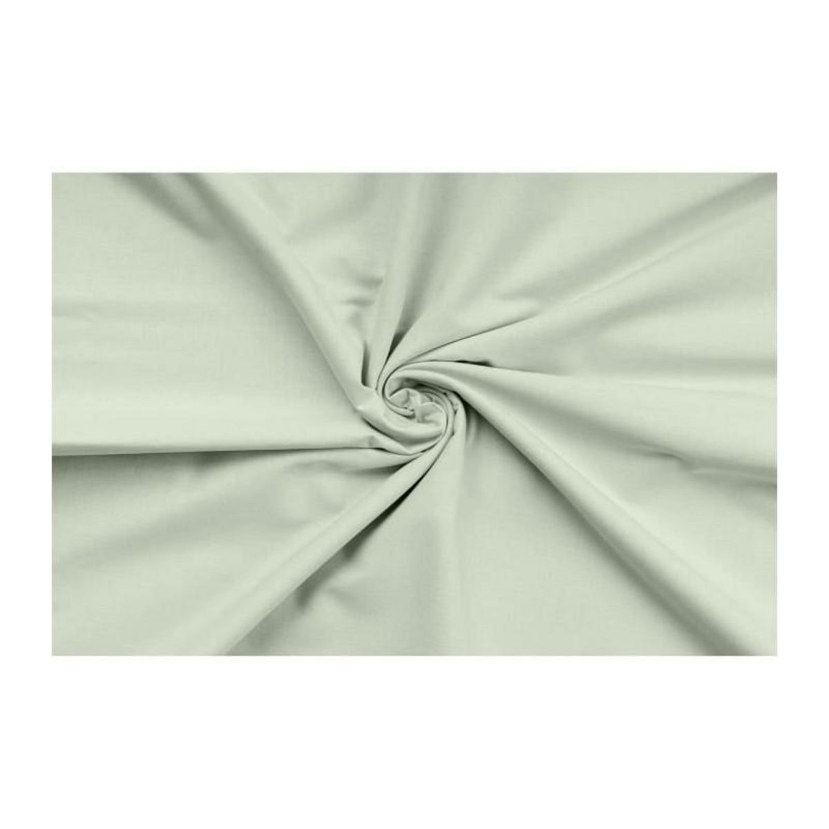GENERIQUE Parure de lit - 1 housse de couette 220 x 240 cm + 2 taies d'oreiller 60 x 60 cm - 100% coton renforcé - Vert