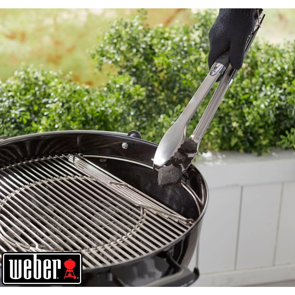 Weber Grille barbecue de cuisson Gourmet en acier inox 57 cm