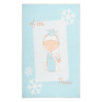 Paris Prix Tapis Enfant Imprimé  Bambini II  Menthe. Coloris disponibles : Bleu