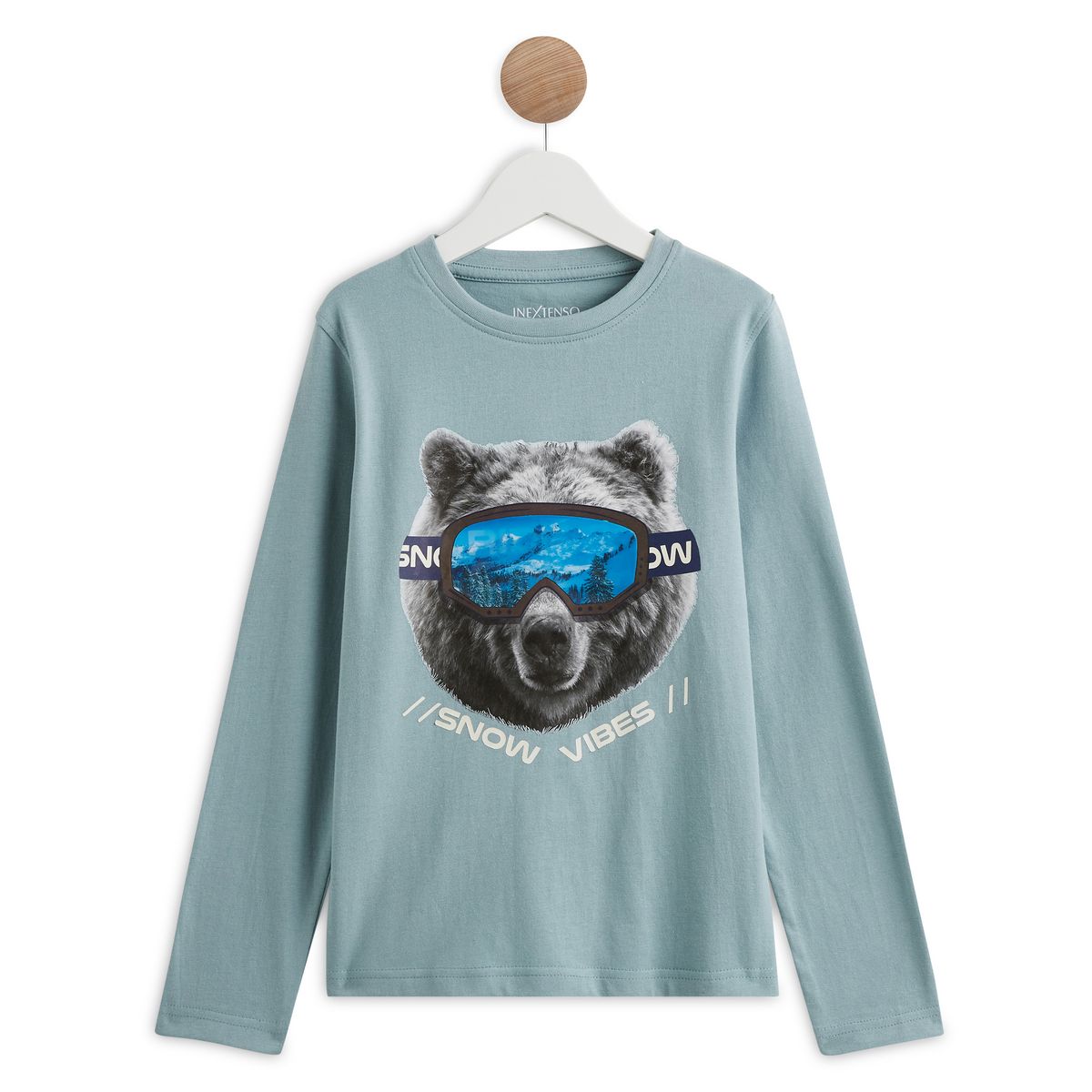 INEXTENSO T-shirt manches longues ours garçon
