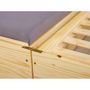 Voir la diapositive 5 : Paris Prix Lit Banquette Enfant Bois  Axel  90x200cm Naturel