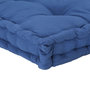 Voir la diapositive 5 : VIDAXL Coussin de plancher de palette Coton 120x80x10 cm Bleu clair