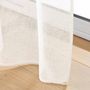 Voir la diapositive 3 : Paris Prix Voilage Passe-Tringle  Carlin  90x200cm Naturel