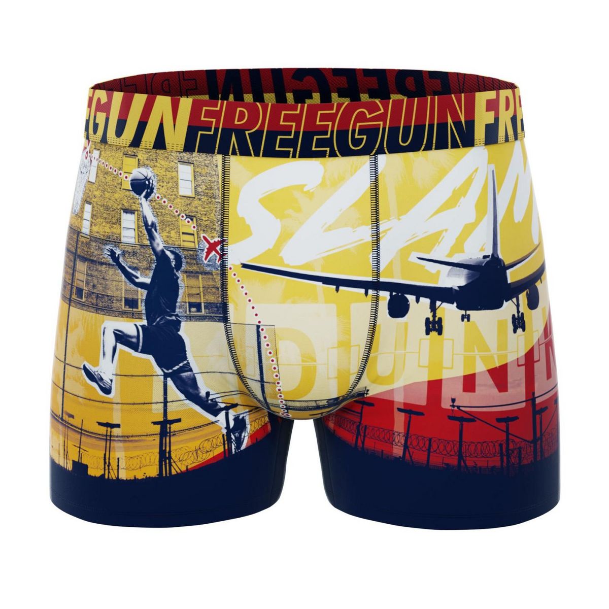 FREEGUN Lot de 3 boxers homme  Street Sport