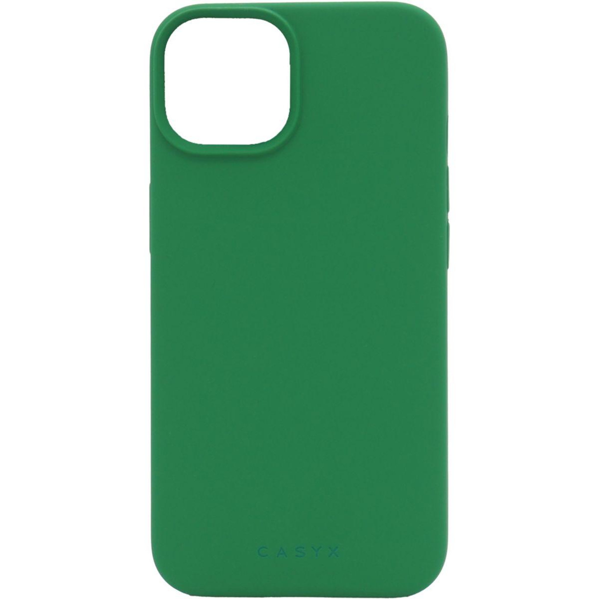 CASYX Coque iPhone 15 Pro Magsafe sillic. Vert flash