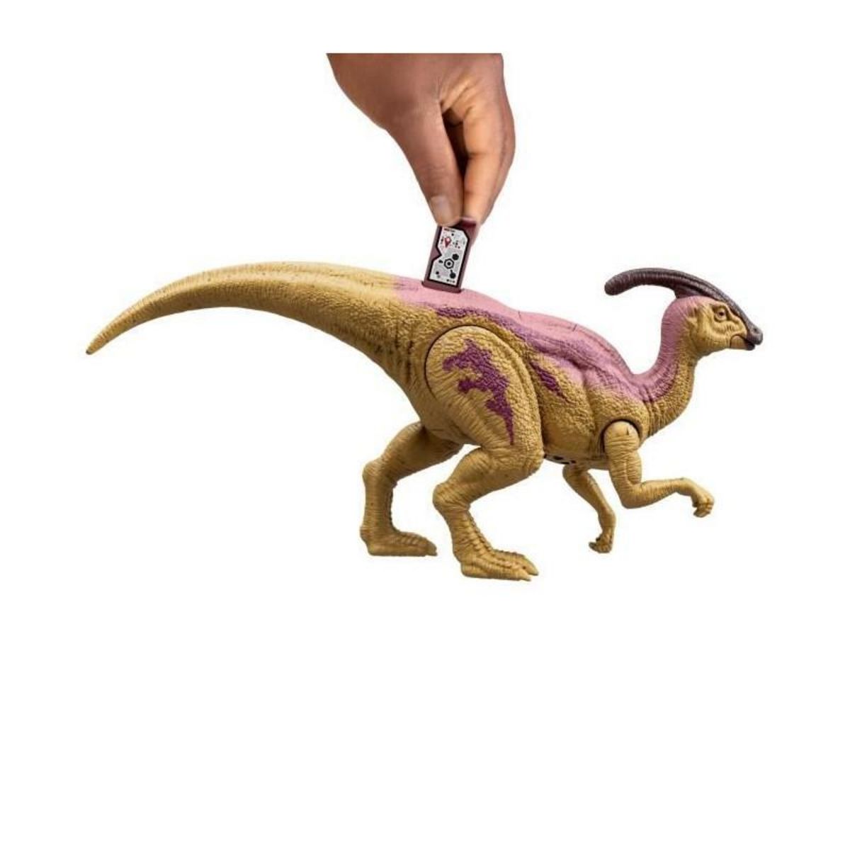 MATTEL Jurassic World-Parasaurolophus Rugissement Féroce-Figurine articulée HTK75