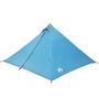 Voir la diapositive 4 : VIDAXL Tente familiale tipi 7 personnes bleu impermeable