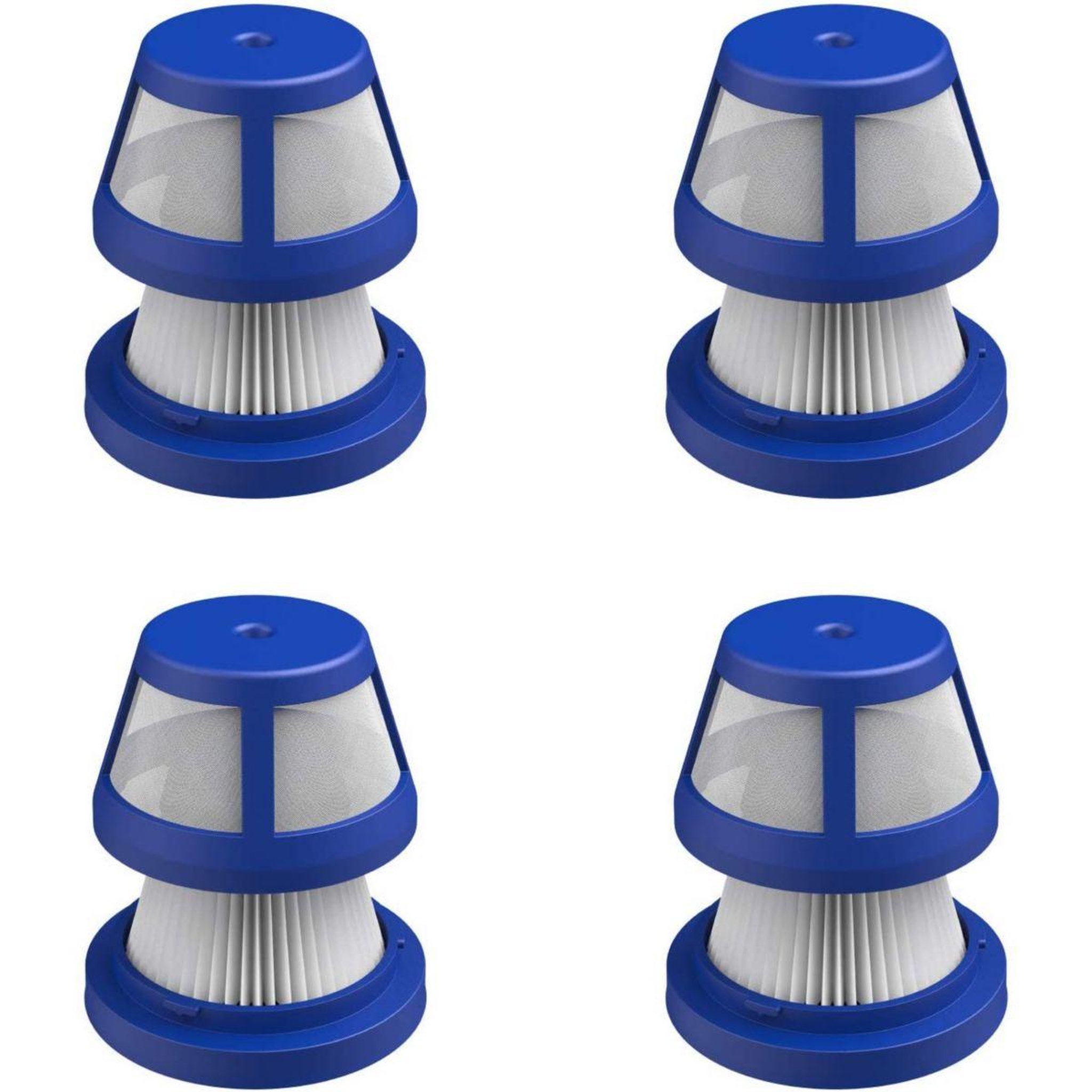 EUFY Filtre rechange lavable x4 protection aspirateur main homevac h11