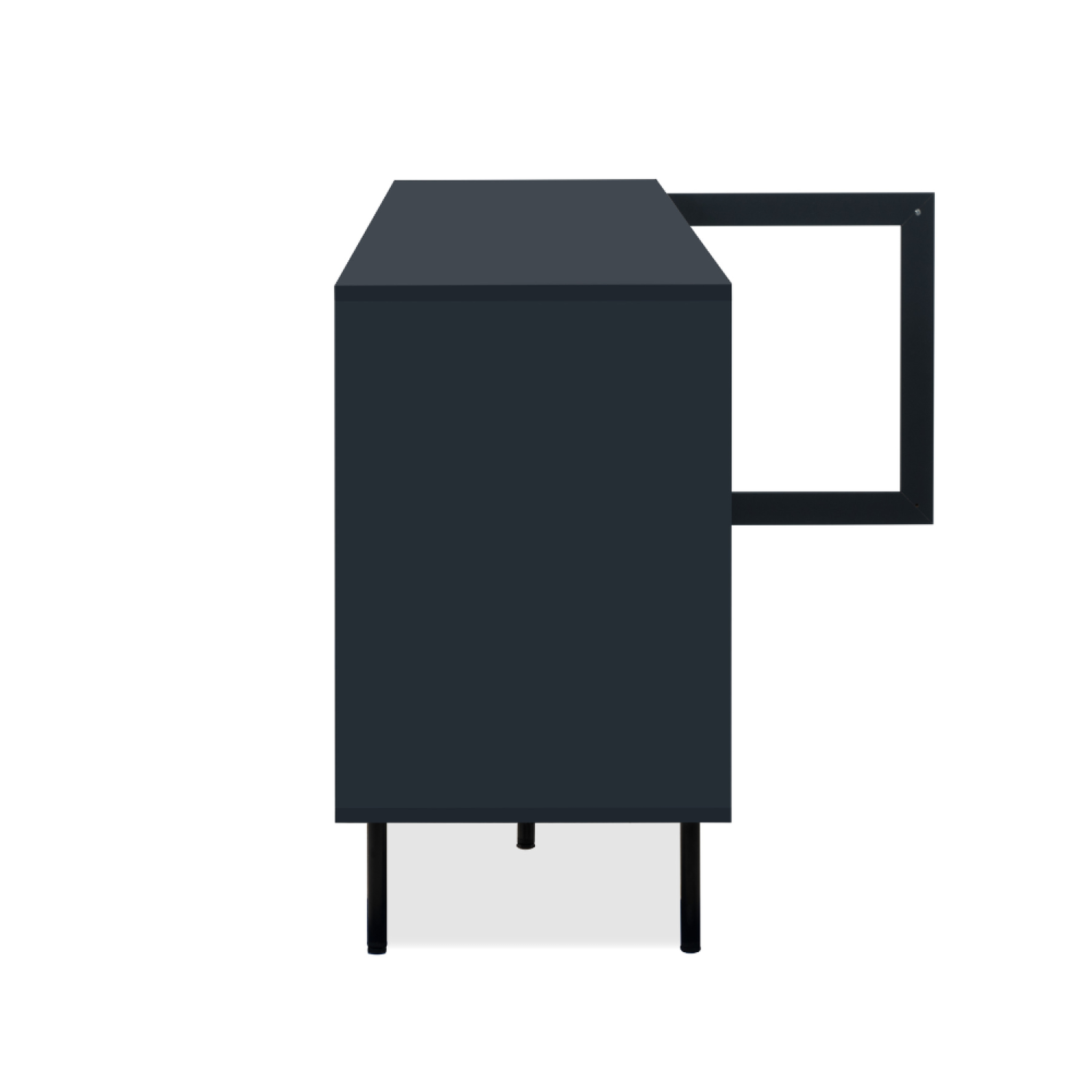 Voir la diapositive 5 : CONCEPT USINE Buffet bas avec rangements 180 cm LANZAROTE
