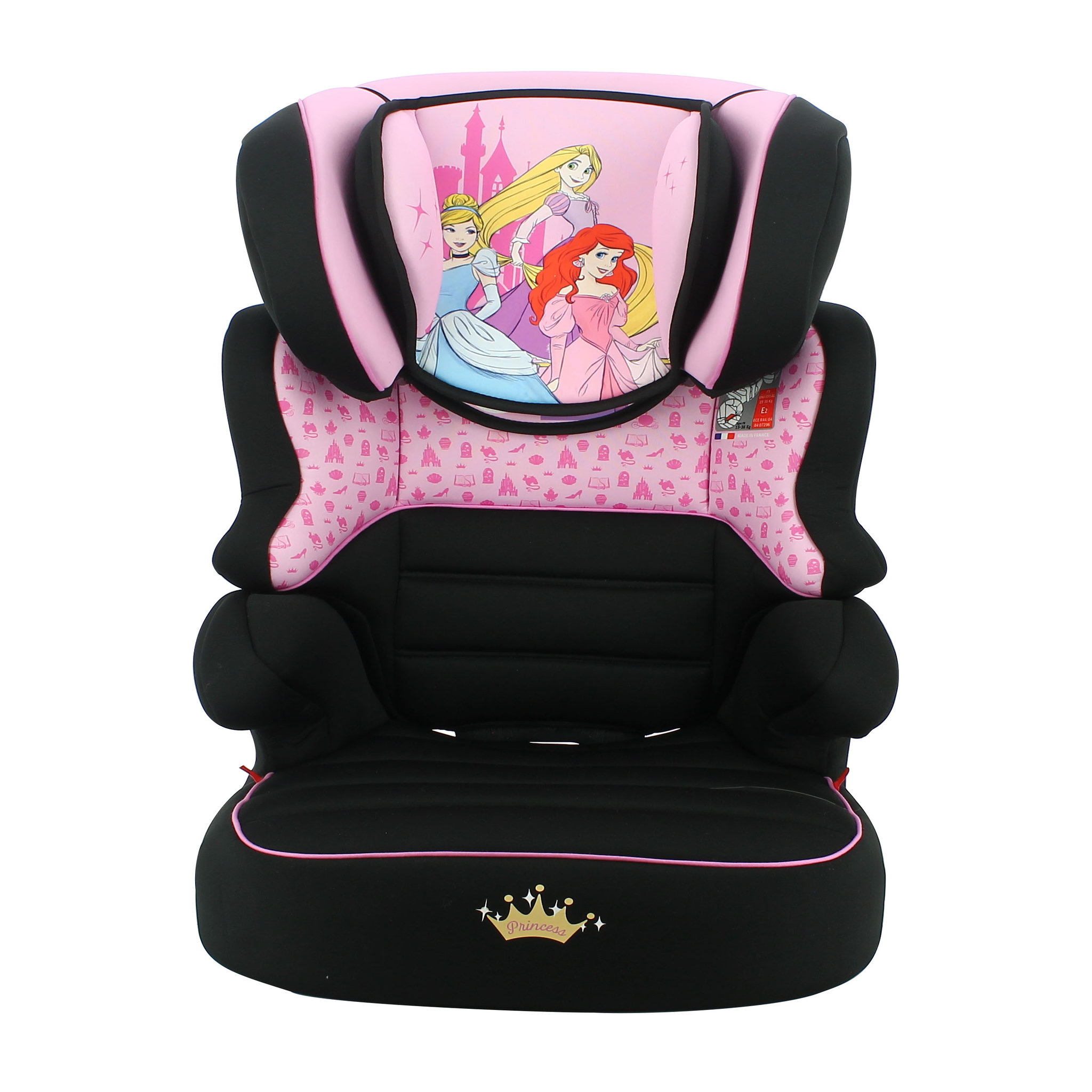 Voir la diapositive 2 : DISNEY Rehausseur auto groupe 2/3 Befix Disney Princess