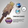 Voir la diapositive 5 : Monster Cable Câble HDMI M2000 UHD 4K HDR10+ 25GBPS 1.5M