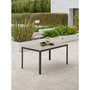 Voir la diapositive 3 : Paris Prix Ensemble Table de Jardin & 4 Fauteuils  Boston & Diego  150cm Gris Anthracite
