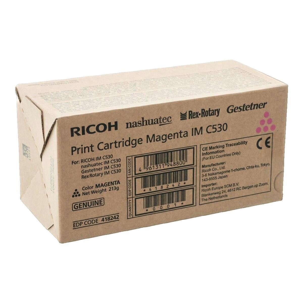 Ricoh Toner Original Ricoh IM C530 Magenta