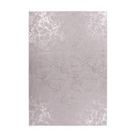 Paris Prix Tapis Marbré à Poils Longs  Bijou  Taupe & Argent. Coloris disponibles : Marron