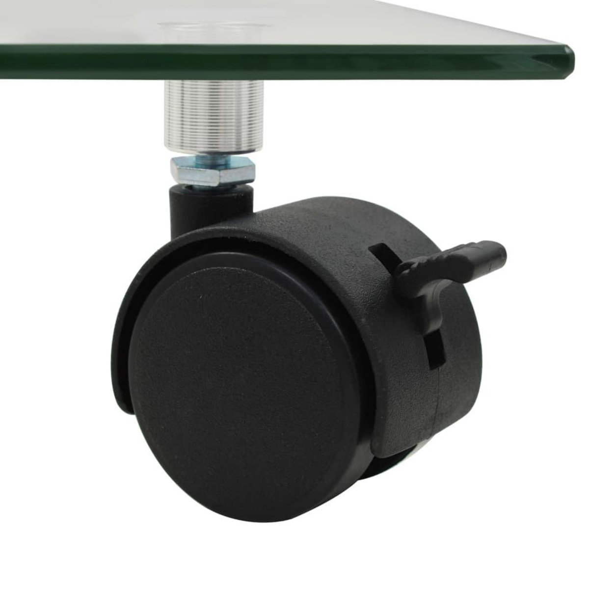 VIDAXL Supports roulants a plantes 4 pcs 35x35 cm Carre Verre trempe