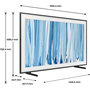 Voir la diapositive 3 : Samsung TV QLED The Frame Pro Neo QLED 85LS03HW 2026 4K AI (215cm)