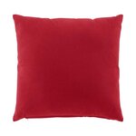 Paris Prix Coussin Déco  Twily  45x45cm Rouge