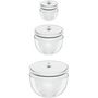 Voir la diapositive 2 : ZWILLING Boîte hermétique 3 bols en verre avec couvercle S-M-L