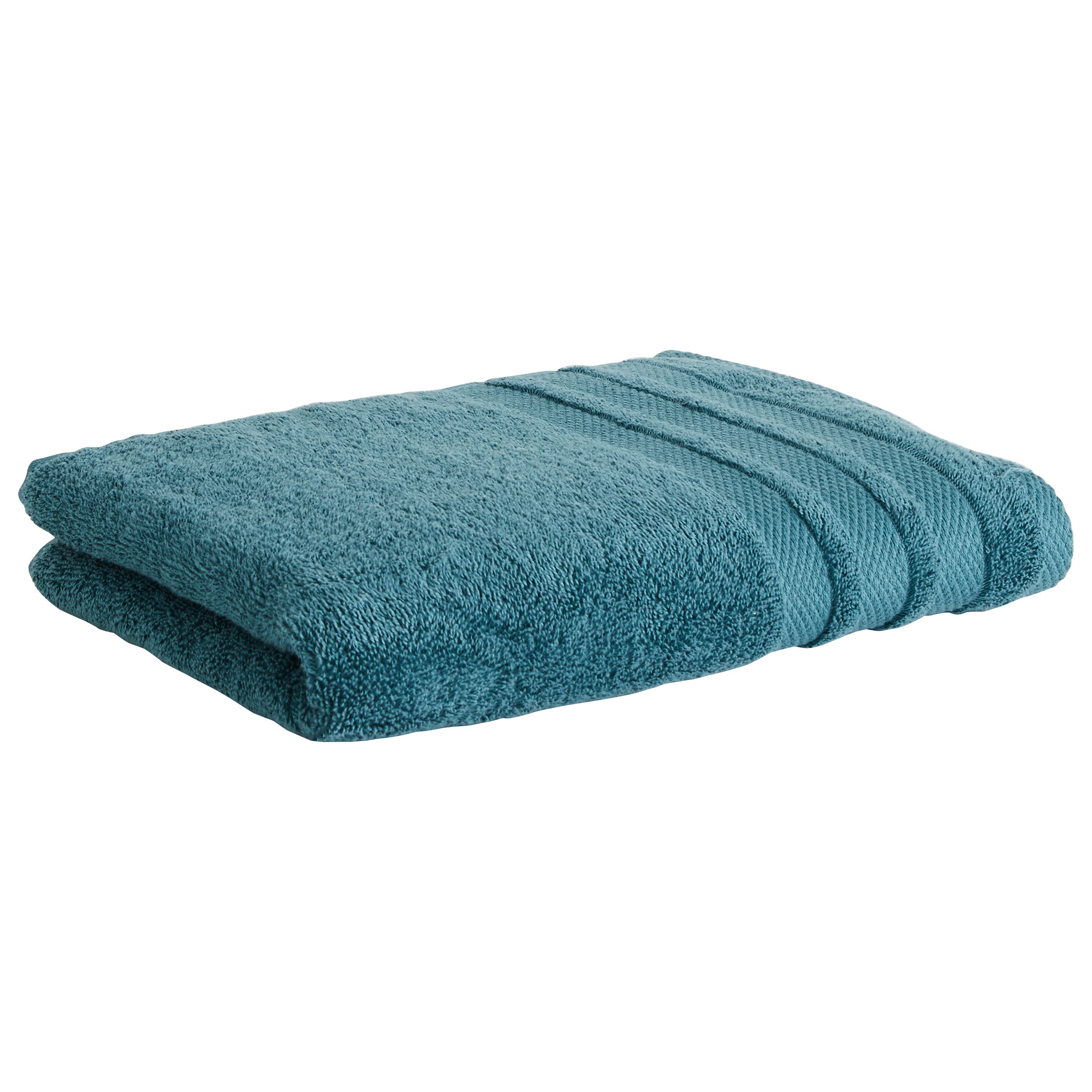 Voir la diapositive 2 : ACTUEL Serviette de toilette unie en coton 500 g/m²