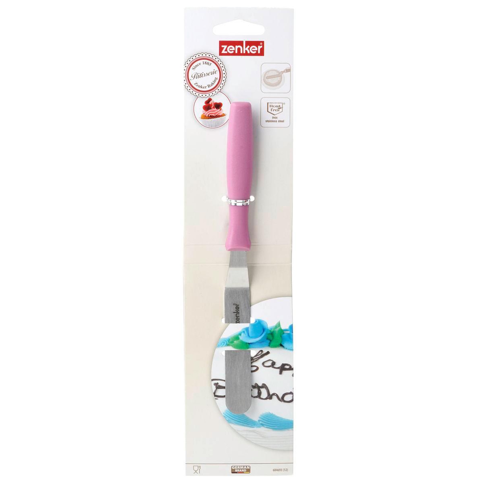 Voir la diapositive 5 : ZENKER Mini spatule coudée 22,2 cm zenker sweet sensation