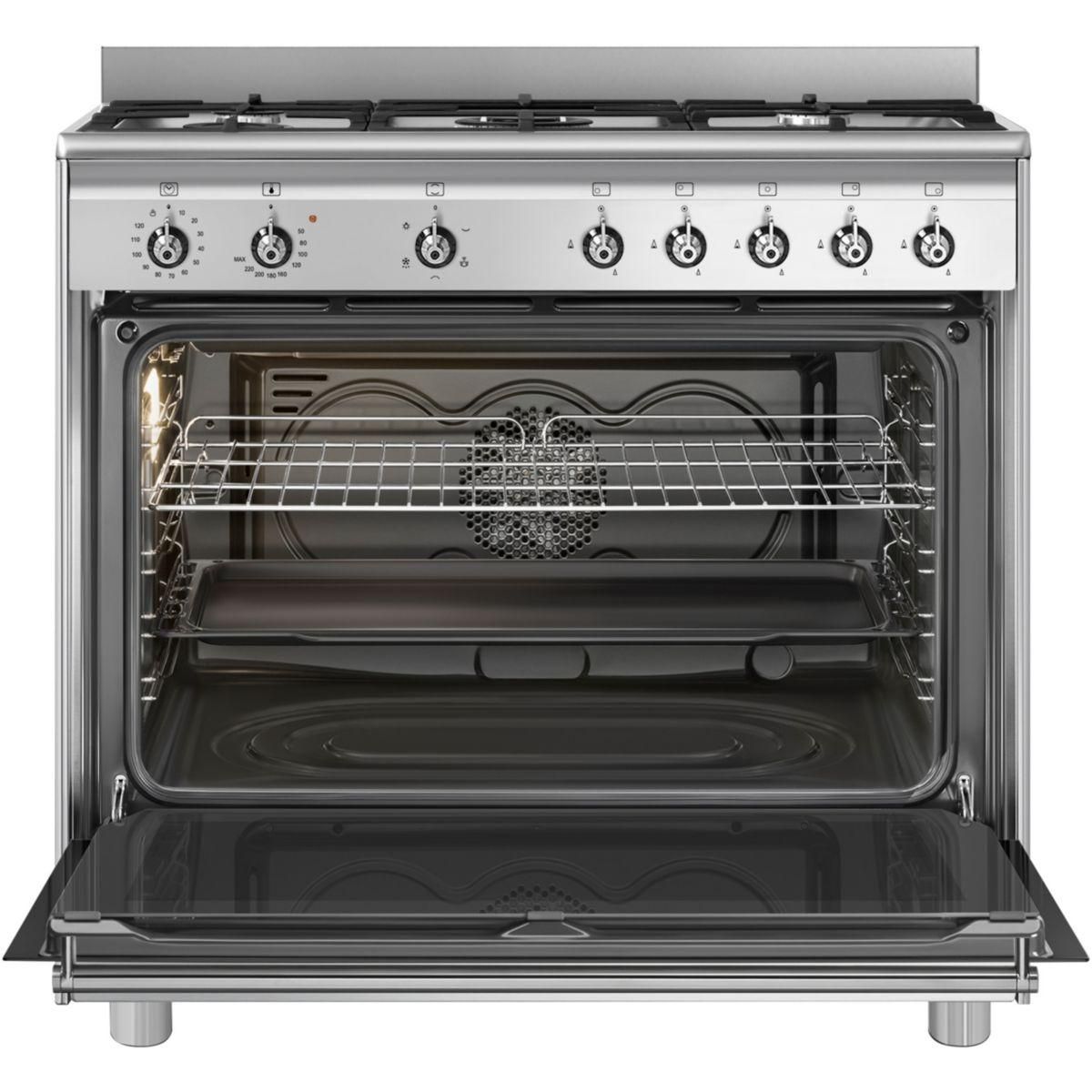 SMEG Piano de cuisson gaz SX91GM