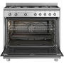 Voir la diapositive 5 : SMEG Piano de cuisson gaz SX91GM