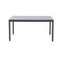 Voir la diapositive 1 : JARDIDECO Table de jardin rectangulaire extensible alu Oppa grise - Jardideco