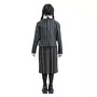 CHAKS Déguisement Uniforme Noir & Gris Mercredi - Fille - 13/14 ans (158 à 164 cm)