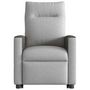 Voir la diapositive 5 : VIDAXL Fauteuil de massage inclinable gris nuage tissu