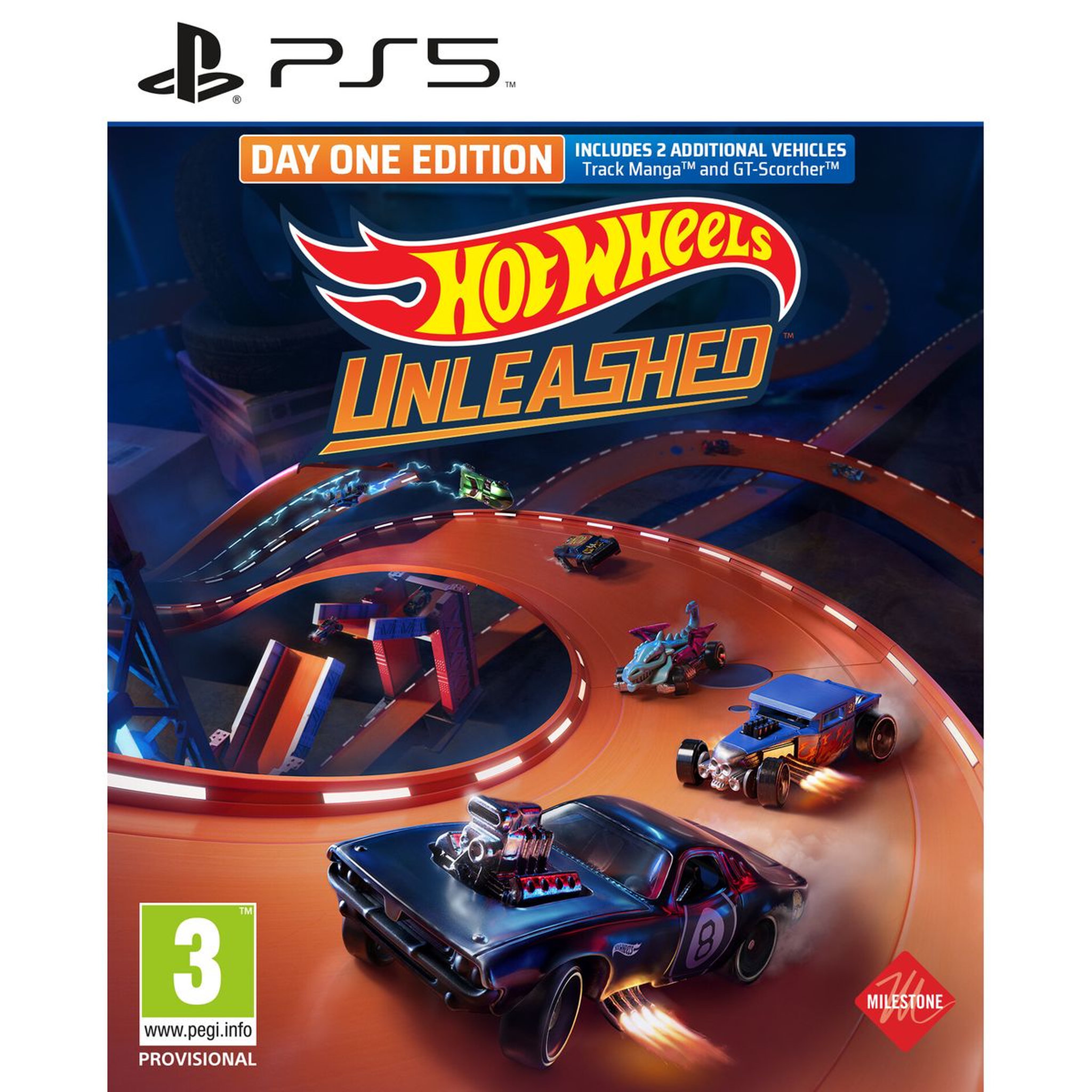 Voir la diapositive 1 : Hot Wheels Unleashed - Day One Edition PS5
