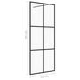 Voir la diapositive 6 : VIDAXL Paroi de douche avec verre ESG transparent 115x195 cm Noir