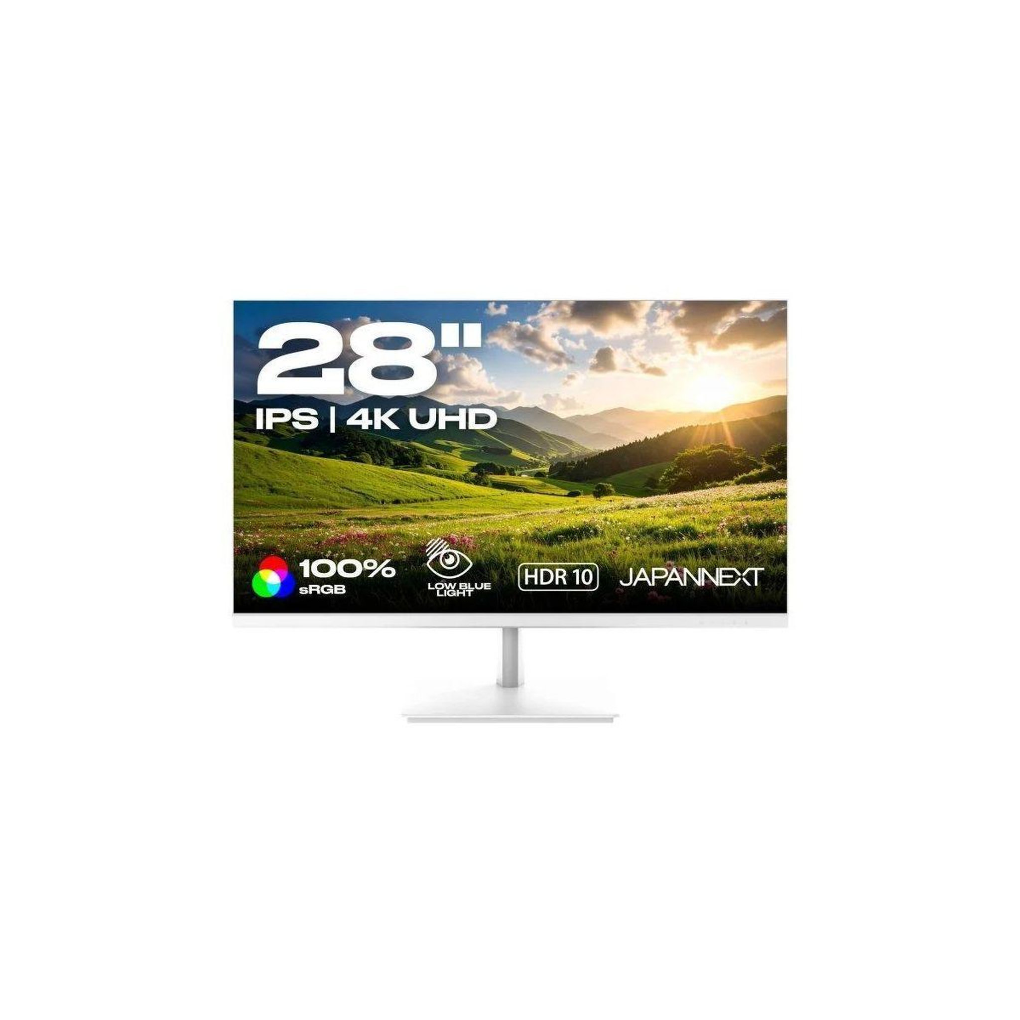 Voir la diapositive 2 : JAPANNEXT Ecran pc 4k jn-ips2802uhdr-w 28'' ips ips 4k hdr