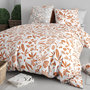 Voir la diapositive 2 : ATELIER DU COTON Parure housse de couette 100% coton 57fils kaylie