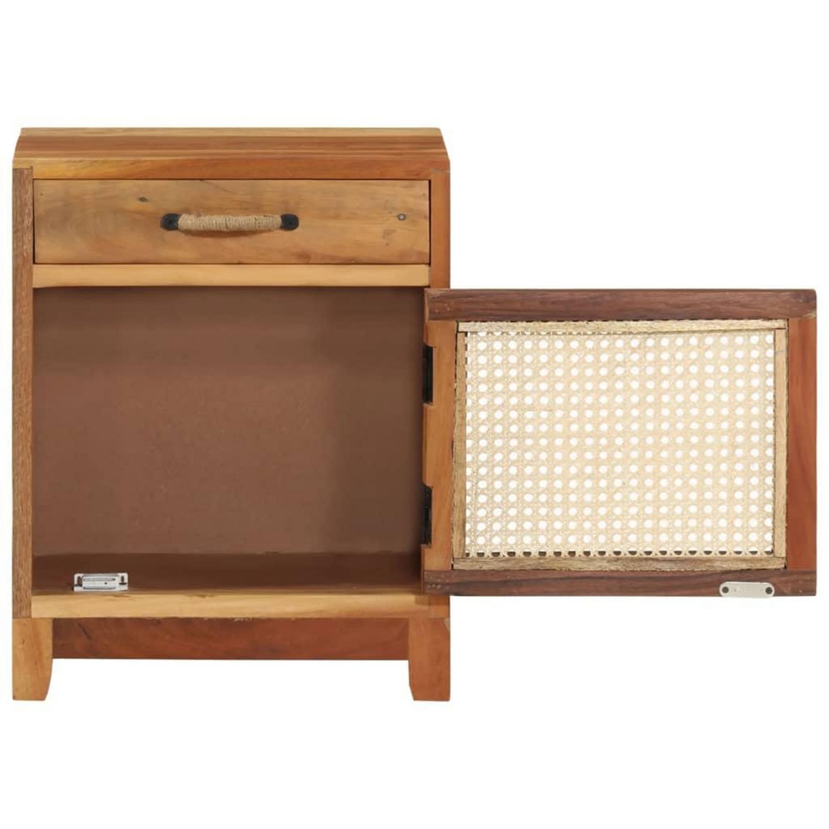 VIDAXL Table de chevet 40x30x50 cm Bois de recuperation massif