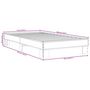 Voir la diapositive 6 : VIDAXL Cadre de lit sans matelas chene marron 75x190 cm