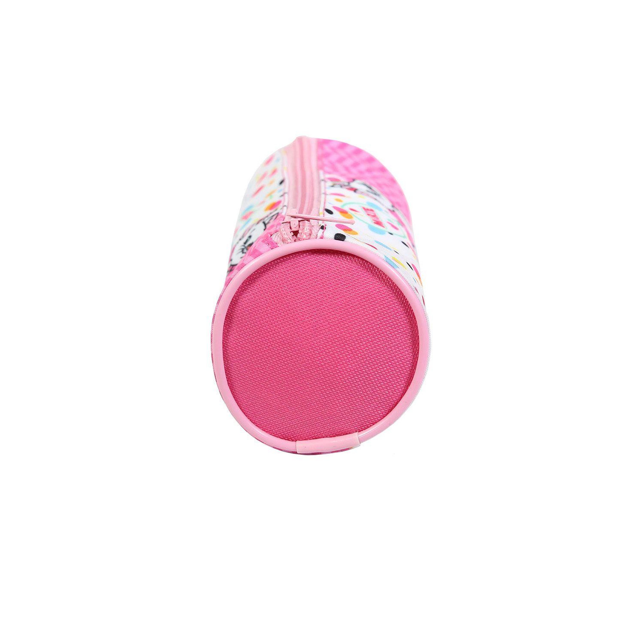 Voir la diapositive 3 : Bagtrotter BAGTROTTER Trousse scolaire ronde Marie Rose