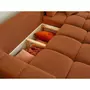 LISA DESIGN Crocus - canapé d'angle réversible - 4 places - convertible avec coffre - en tissu -
