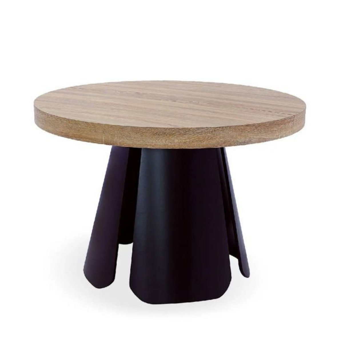 Paris Prix Table de Repas Extensible  Darcy  110-260cm Noir & Chêne