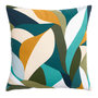 Voir la diapositive 1 : Paris Prix Coussin Déco Imprimé  Swan  50x50cm Multicolore