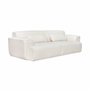 Voir la diapositive 1 : SWEEEK Canapé 3 places. tissu bouclette. 2 coussins déhoussables. Wallas  L 230 x P 98 x H 73cm