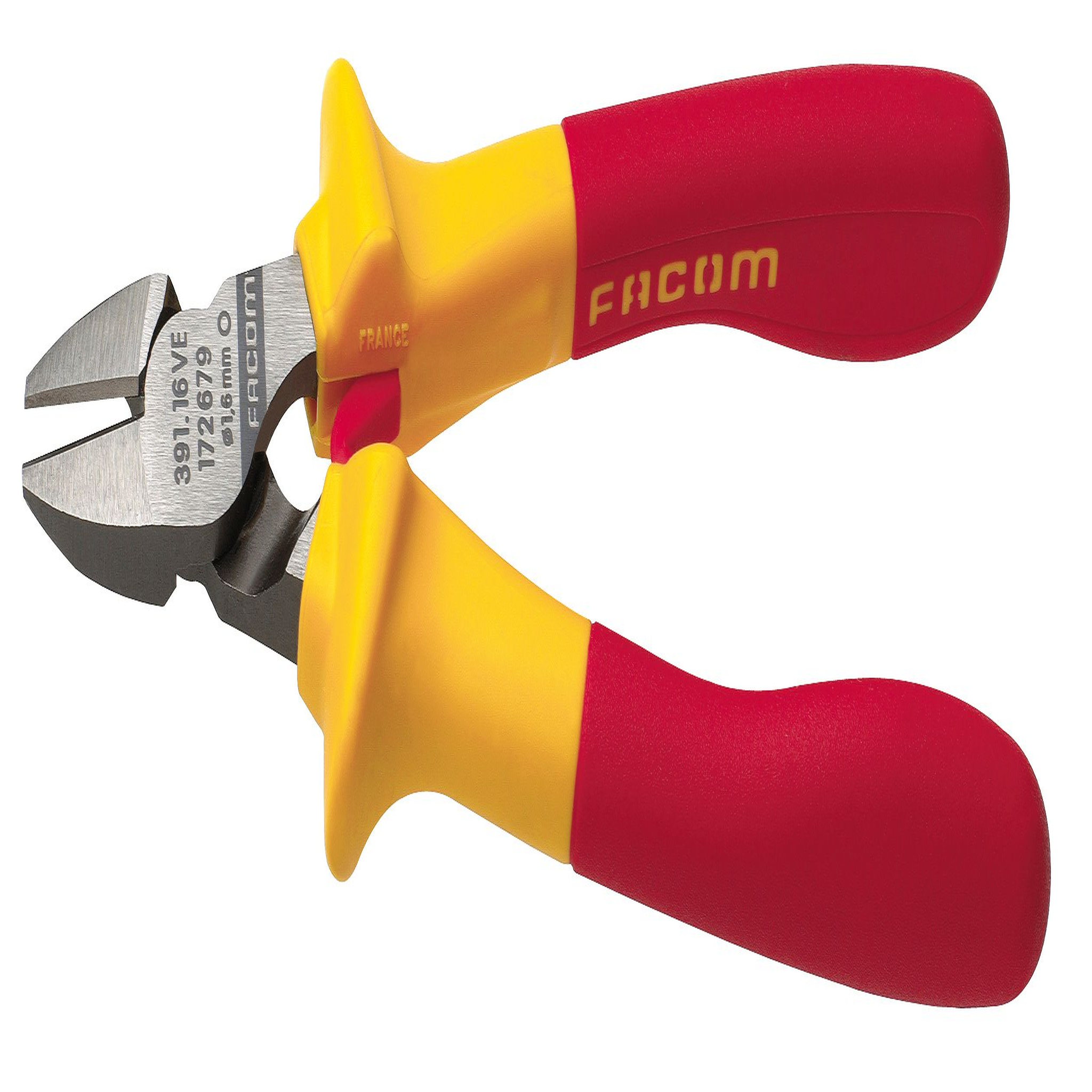 FACOM Pince coupante diagonale 160mm isolée 1000v