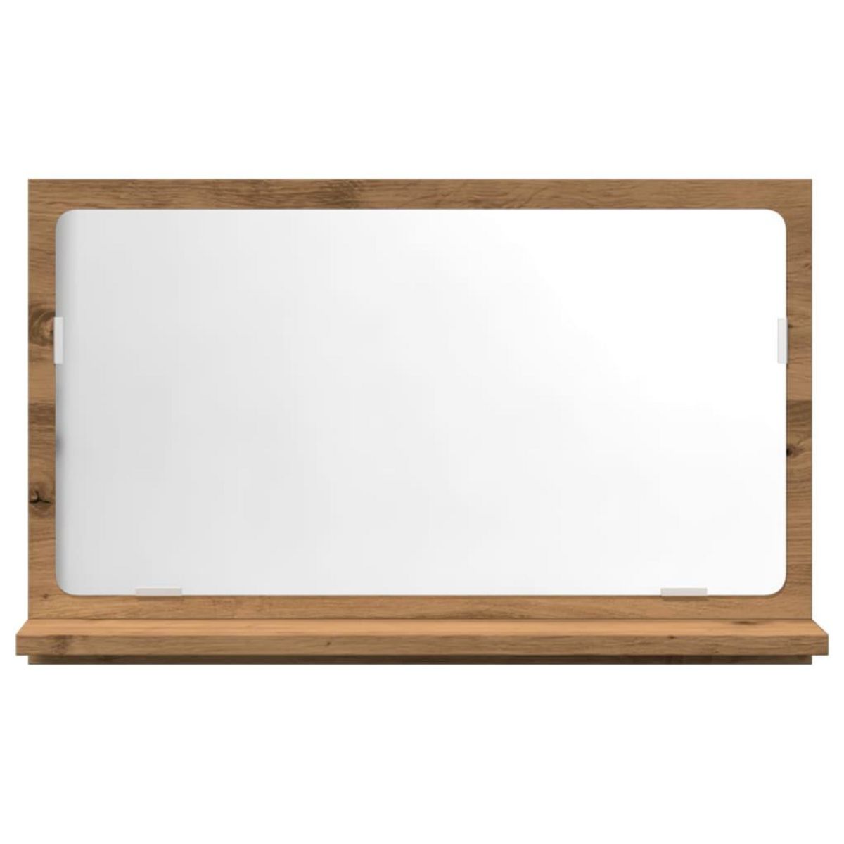 VIDAXL Armoire a miroir de salle de bain chene artisanal 60x11x37 cm