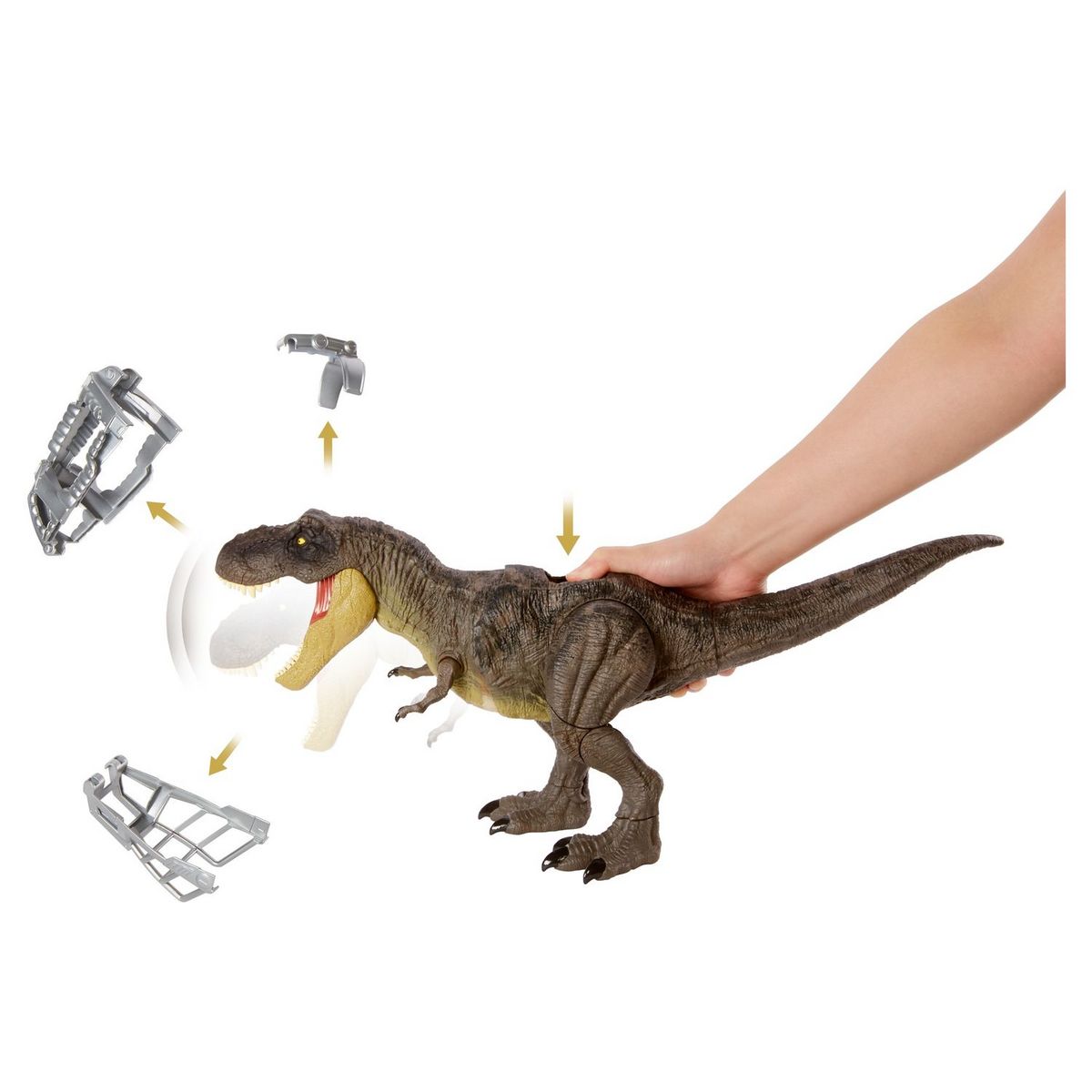 MATTEL Figurine dinosaure T.Rex Furie Suprême - Jurassic World