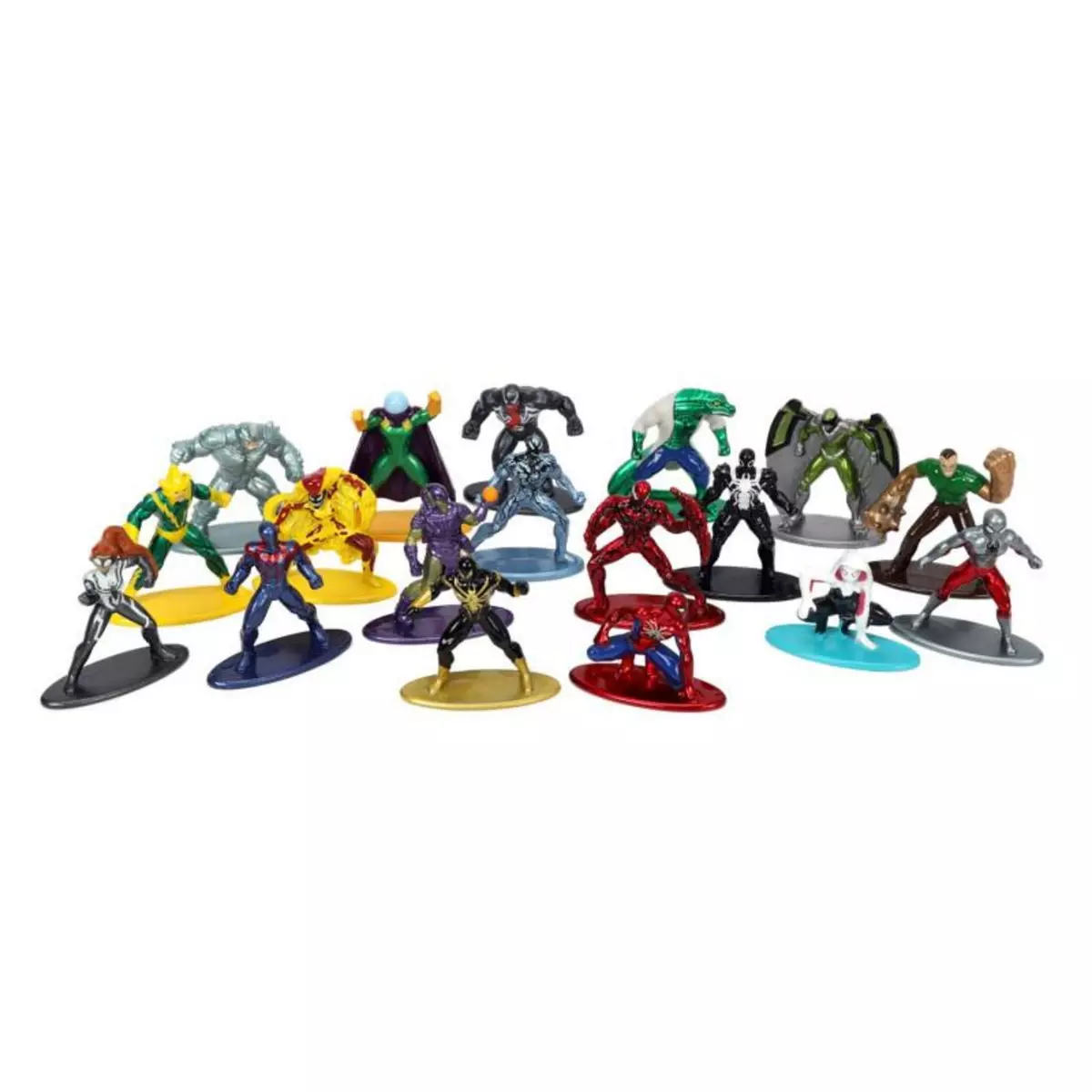 SIMBA Simba - Set de 18 figurines en métal Marvel Spiderman
