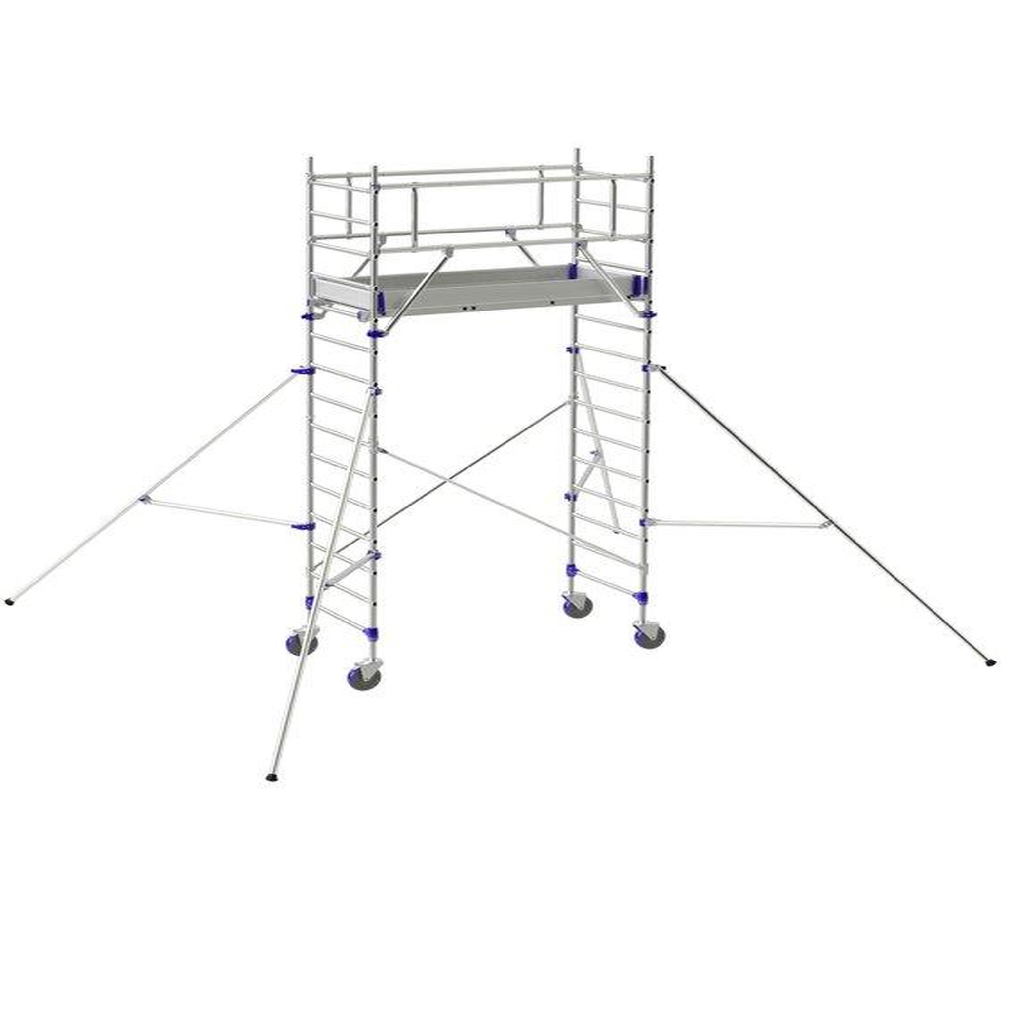 TUBESCA Echafaudage roulant TOTEM 2 LINE 180  2m85 plancher (4m85 travail)